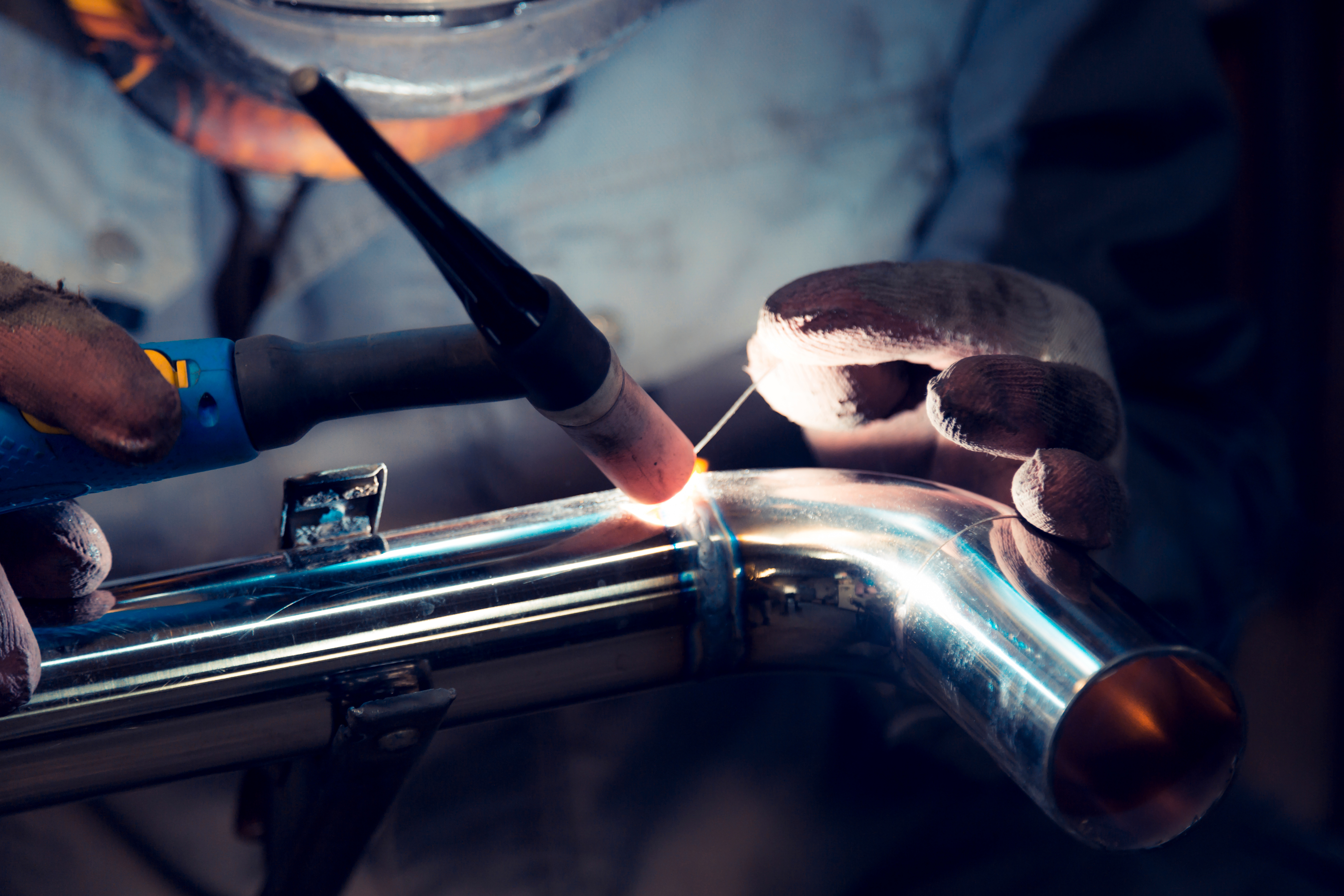 Welding is an application for pure gas flow meters