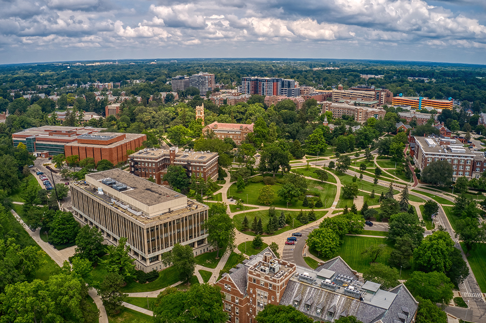 A university campus using natural gas relies on flow meters to track consumption