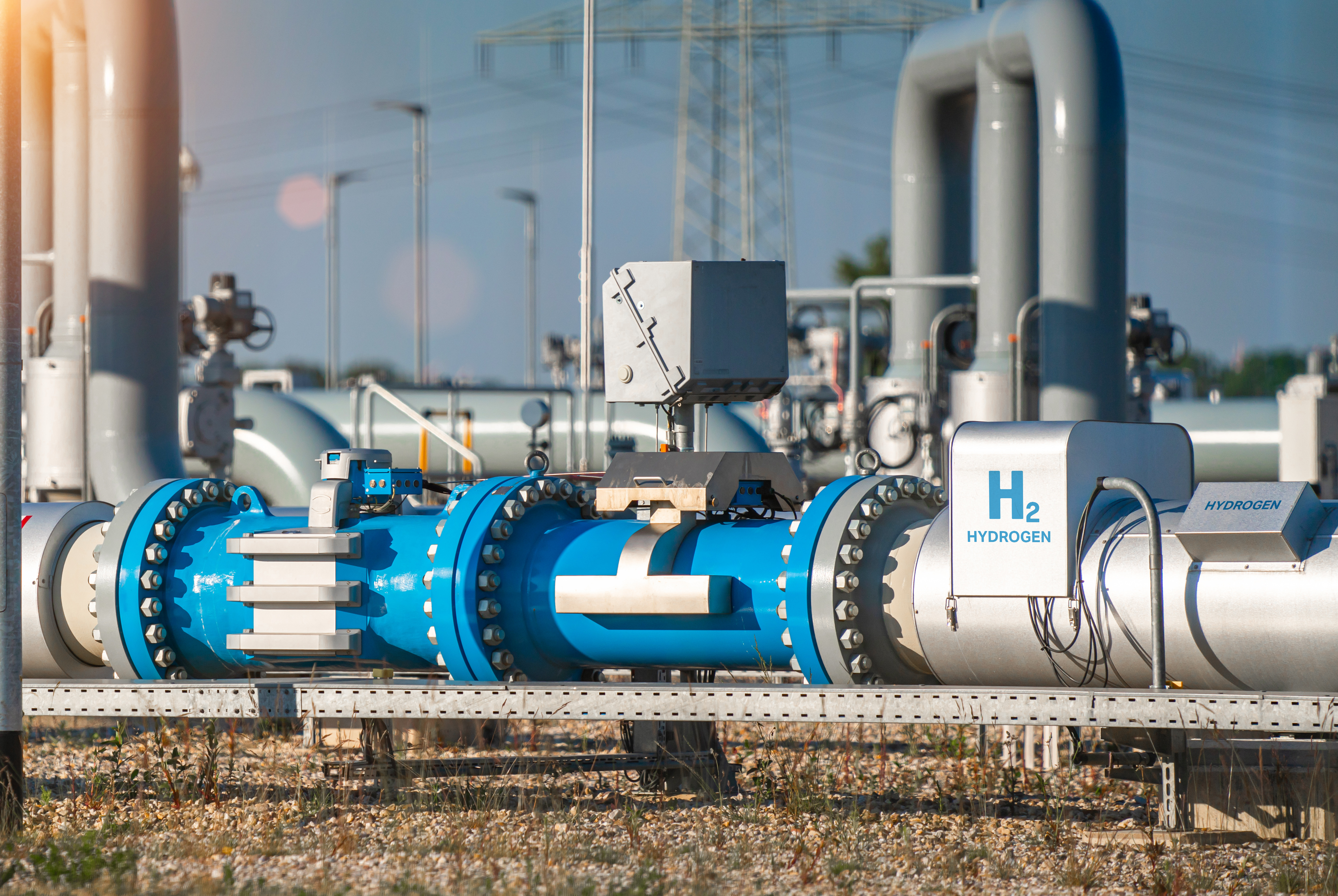 Hydrogen gas production facility
