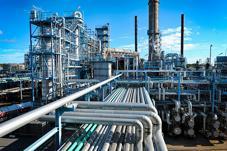 Industrial gas flow measurement