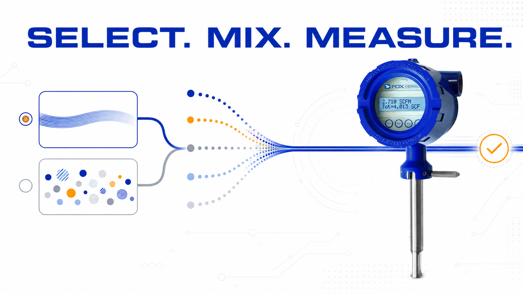 Fox Thermal Model FT1 Flow Meter