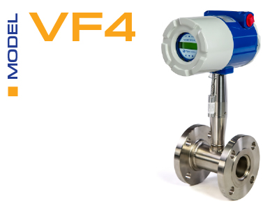 Fox Thermal Model VF4 vortex shedding flow meter